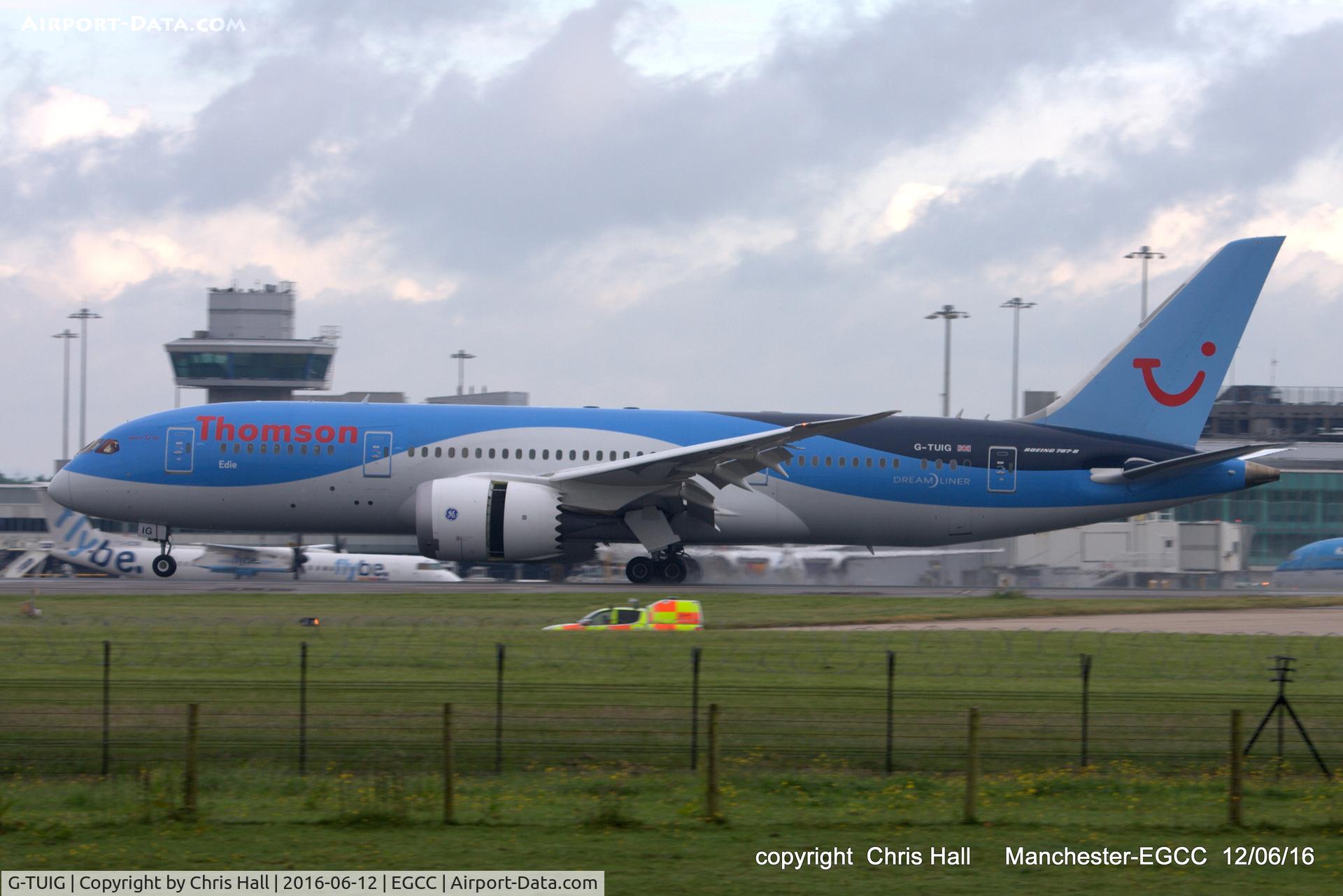 G-TUIG, 2015 Boeing 787-8 Dreamliner C/N 36426, Thomson