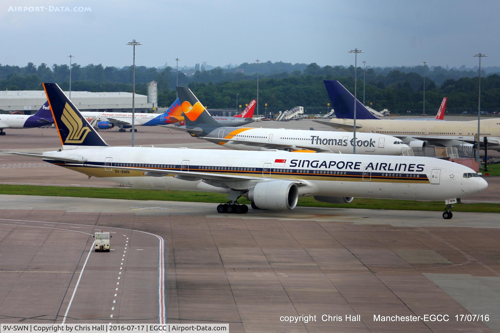 9V-SWN, 2008 Boeing 777-312/ER C/N 34579, Singapore Airlines