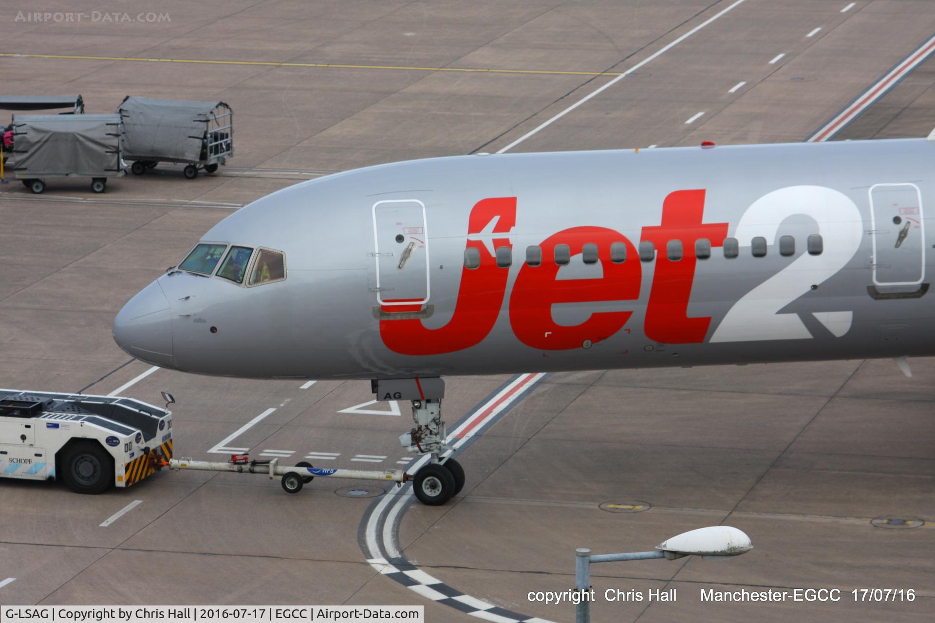 G-LSAG, 1987 Boeing 757-21B C/N 24014, Jet2