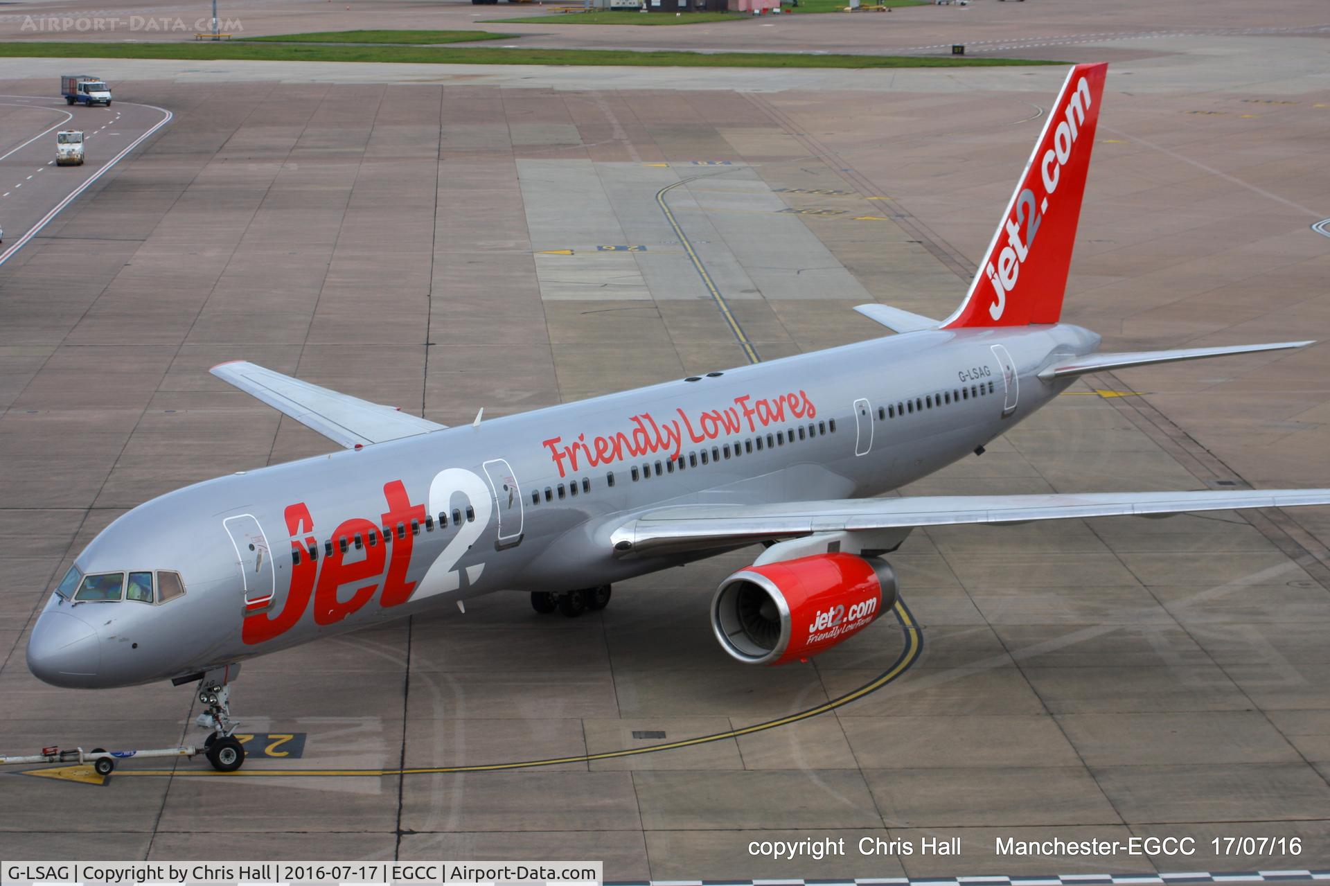 G-LSAG, 1987 Boeing 757-21B C/N 24014, Jet2