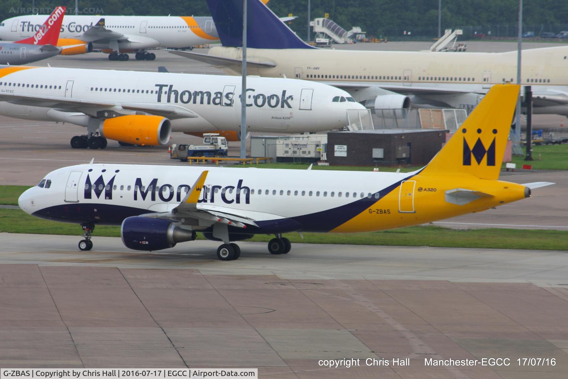 G-ZBAS, 2015 Airbus A320-214 C/N 6550, Monarch