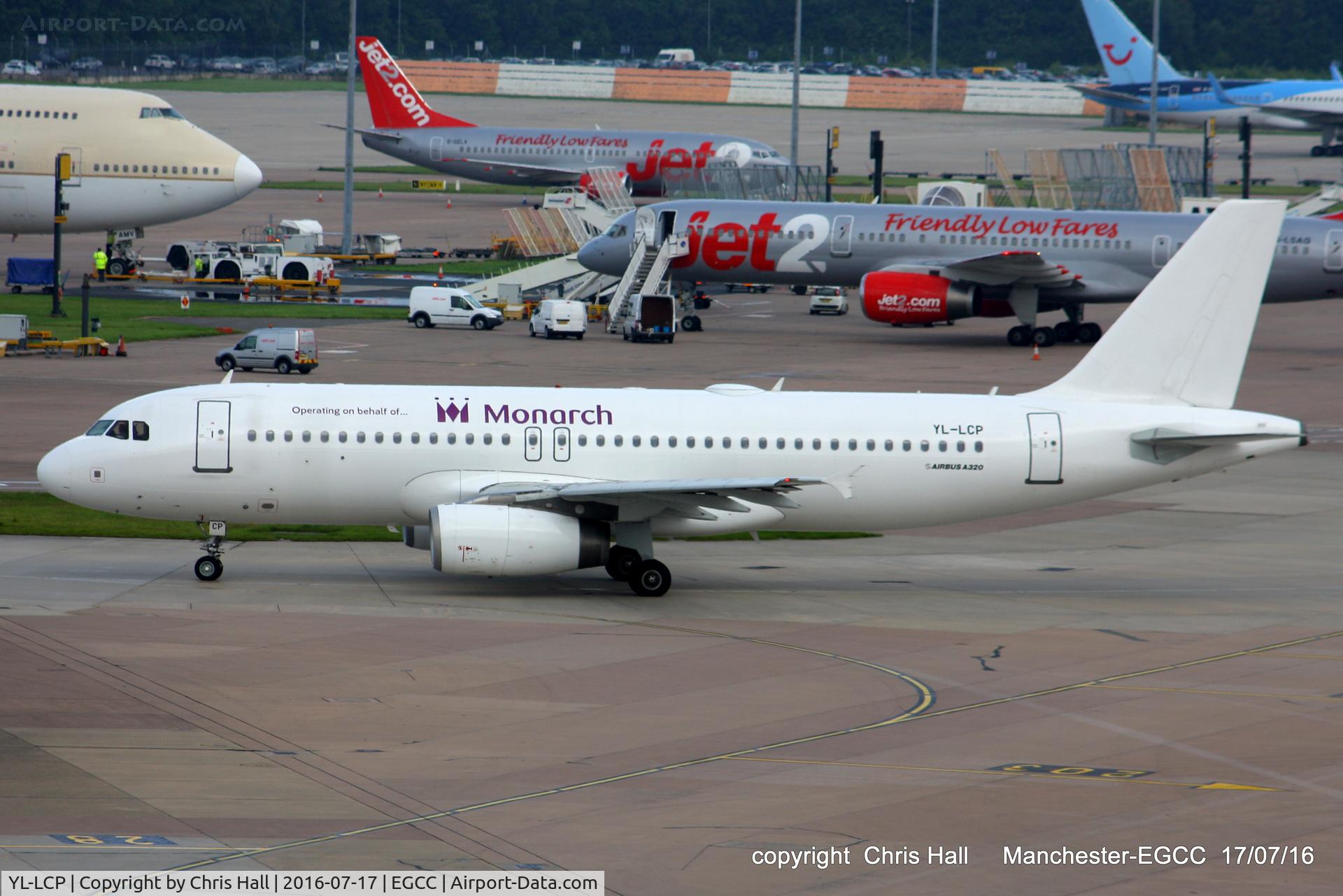 YL-LCP, 2008 Airbus A320-232 C/N 1823, SmartLynx operating for Monarch