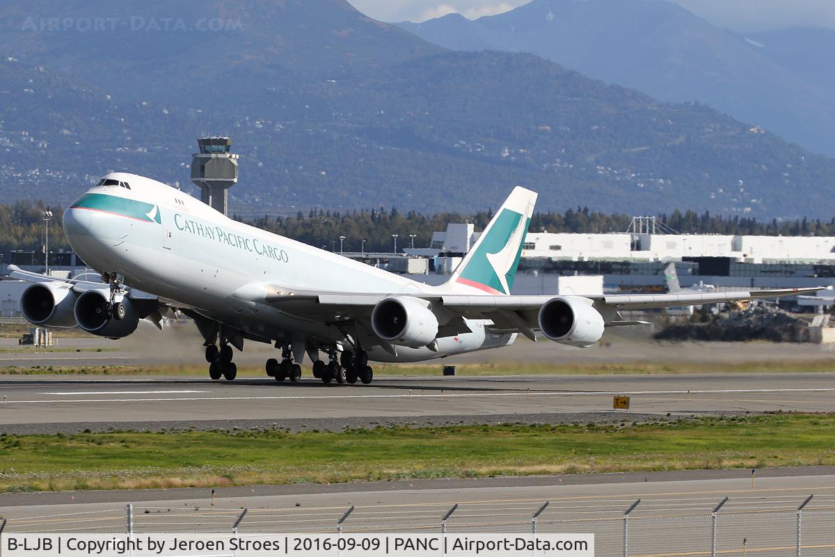 B-LJB, 2011 Boeing 747-867F/SCD C/N 39239, Anchorage