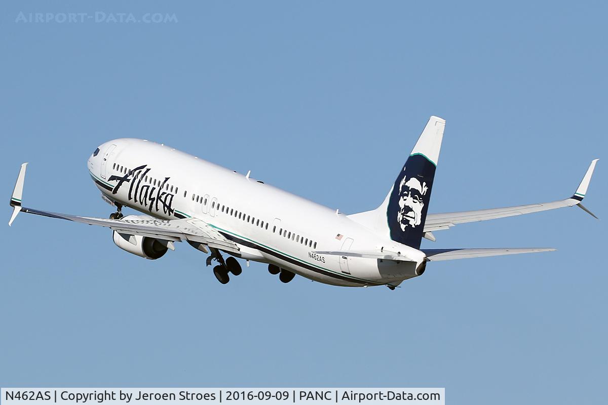 N462AS, 2014 Boeing 737-990/ER C/N 36361, Anchorage