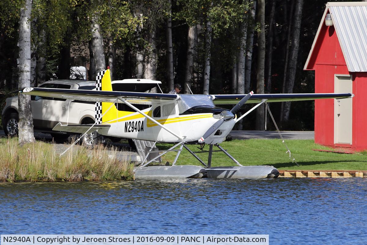 N2940A, 1953 Cessna 180 C/N 30140, lake hood