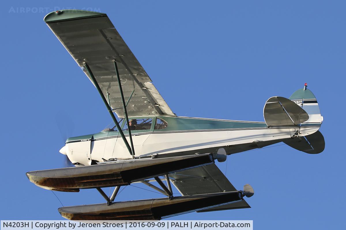 N4203H, 1948 Piper PA-14 Family Cruiser C/N 14-6, lake hood