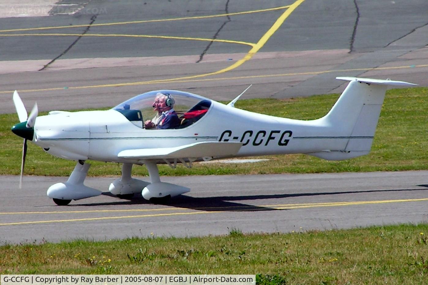 G-CCFG, 2003 Dyn'Aero MCR-01 Banbi C/N PFA 301A-14047, Dyn Aero MCR-01 Banbi [PFA 301A-14047] Staverton~G 07/08/2005