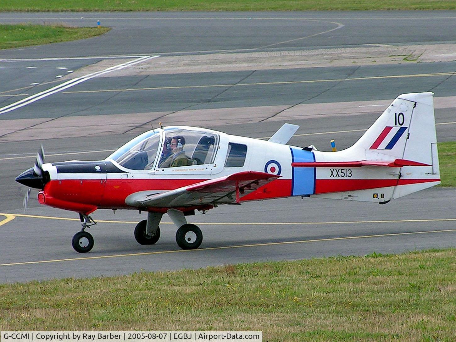 G-CCMI, 1973 Scottish Aviation Bulldog T.1 C/N BH120/199, G-CCMI   Scottish Aviation SA.120 T.1 Bulldog [BH120/199] Staverton~G 07/08/2005