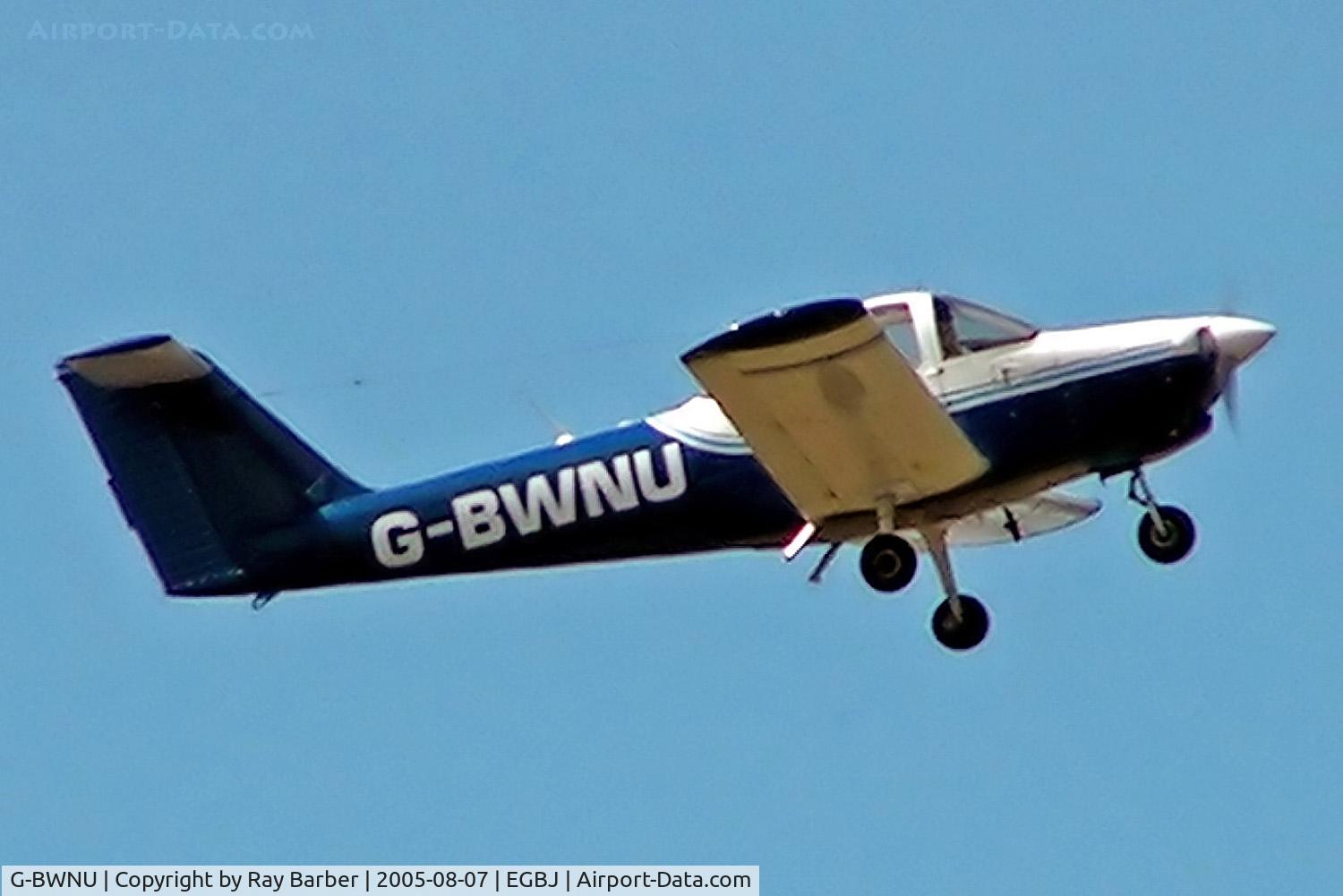 G-BWNU, 1978 Piper PA-38-112 Tomahawk Tomahawk C/N 38-78A0334, Piper PA-38-112 Tomahawk [38-78A0334] Staverton~G 07/08/2005