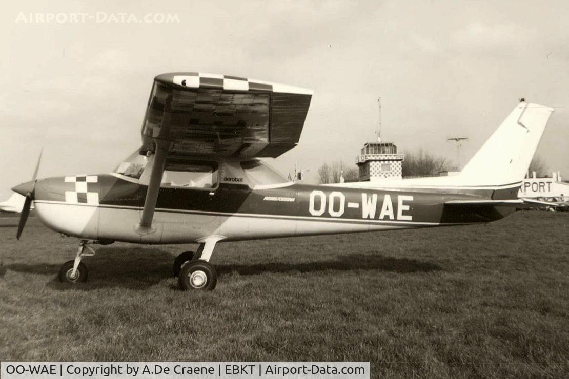 OO-WAE, 1975 Reims FRA150M Aerobat Aerobat C/N 0274, At Wevelgem in 1975.