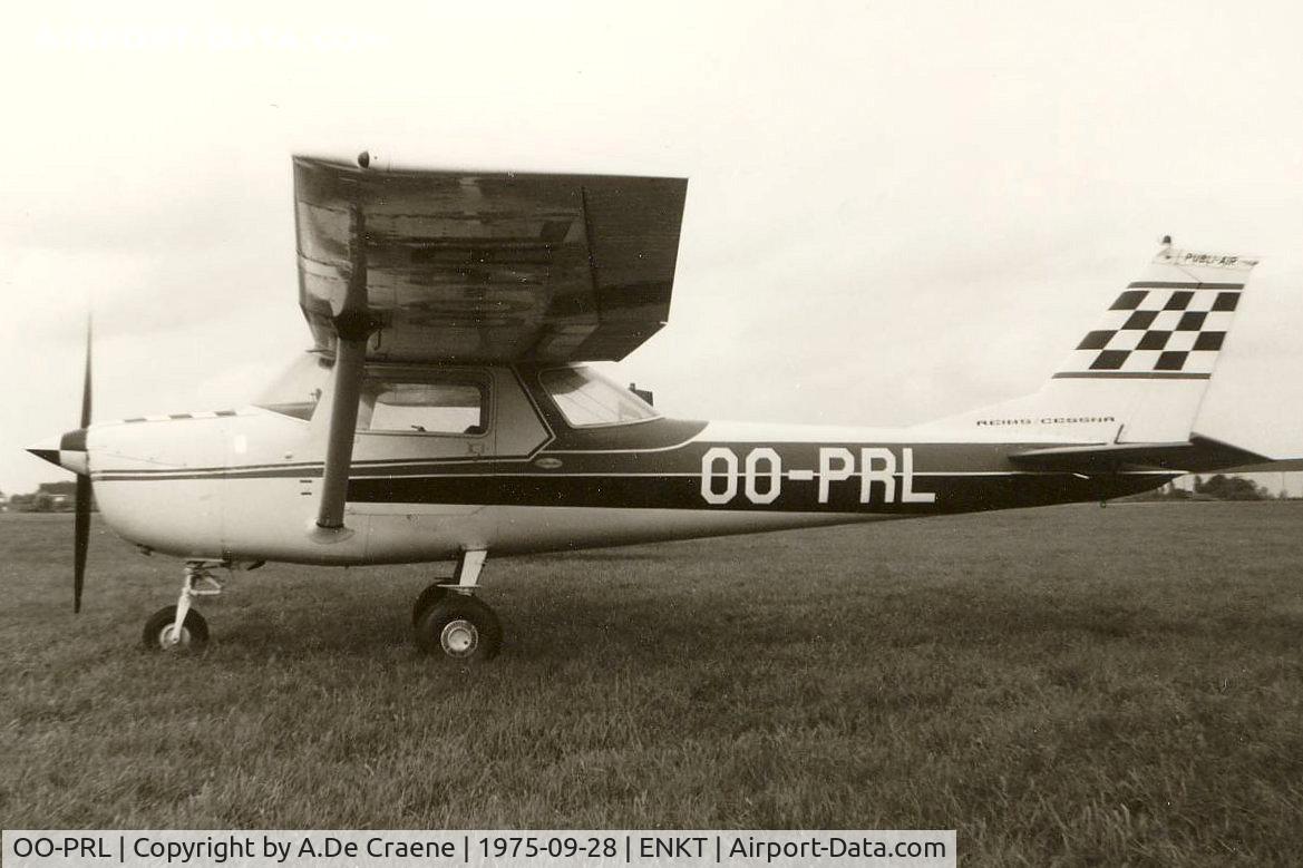 OO-PRL, 1970 Reims FA150K Aerobat C/N 0008, OO-PRL of Publi-Air at Wevelgem.