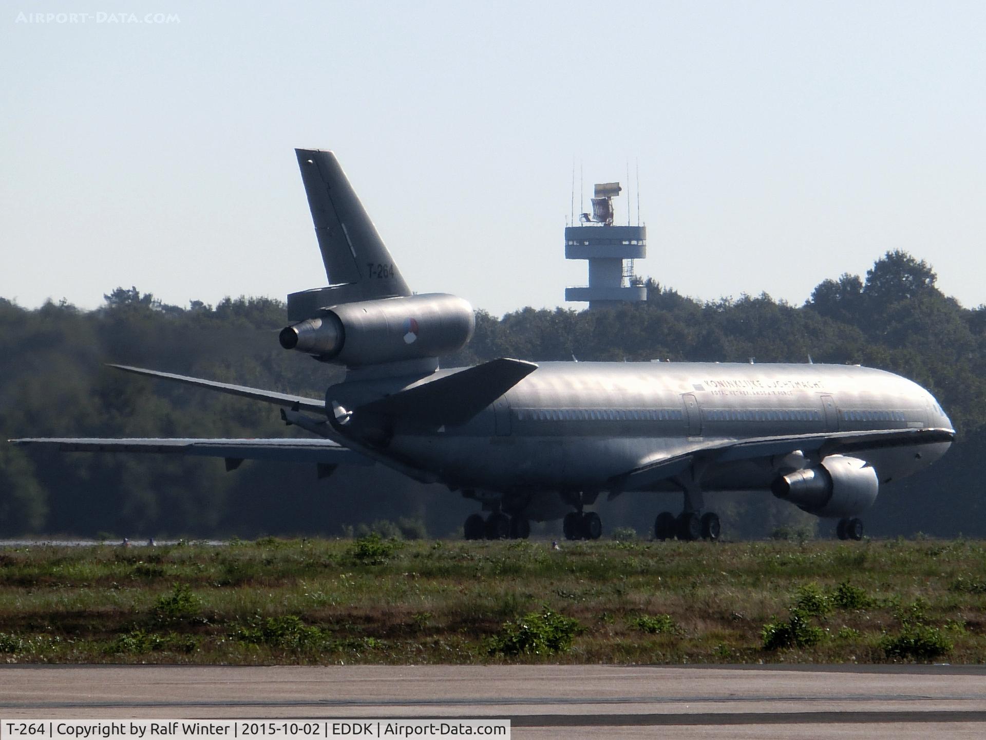 T-264, 1978 McDonnell Douglas KDC-10-30CF C/N 46985, McDonnell Douglas DC-10-30CF KC-10 - NAF Royal Netherlands Air Force - T-264
