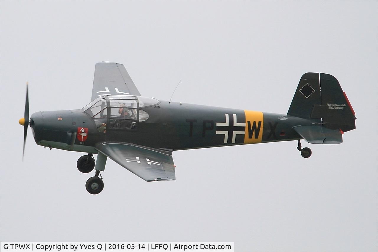 G-TPWX, 1966 Heliopolis Gomhouria Mk.6 (Bu-181) C/N 183, Heliopolis Gomhouria Mk.6 (Bu-181), On display, La Ferté-Alais (LFFQ) air show 2016
