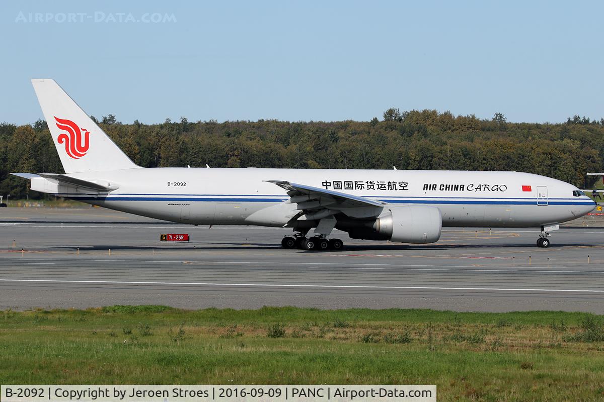 B-2092, 2014 Boeing 777-FFT C/N 44683, Anchorage