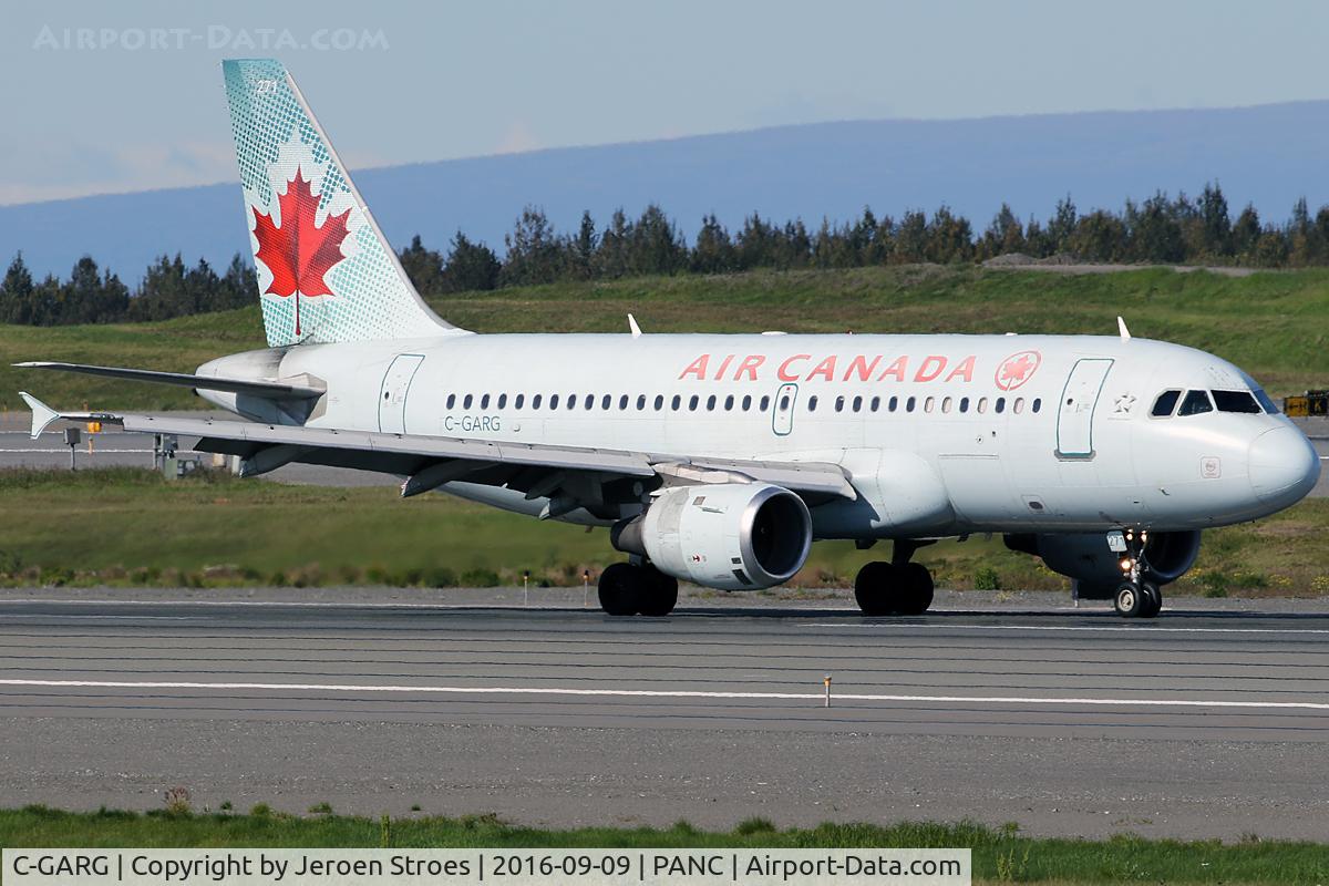 C-GARG, 1997 Airbus A319-114 C/N 742, Anchorage