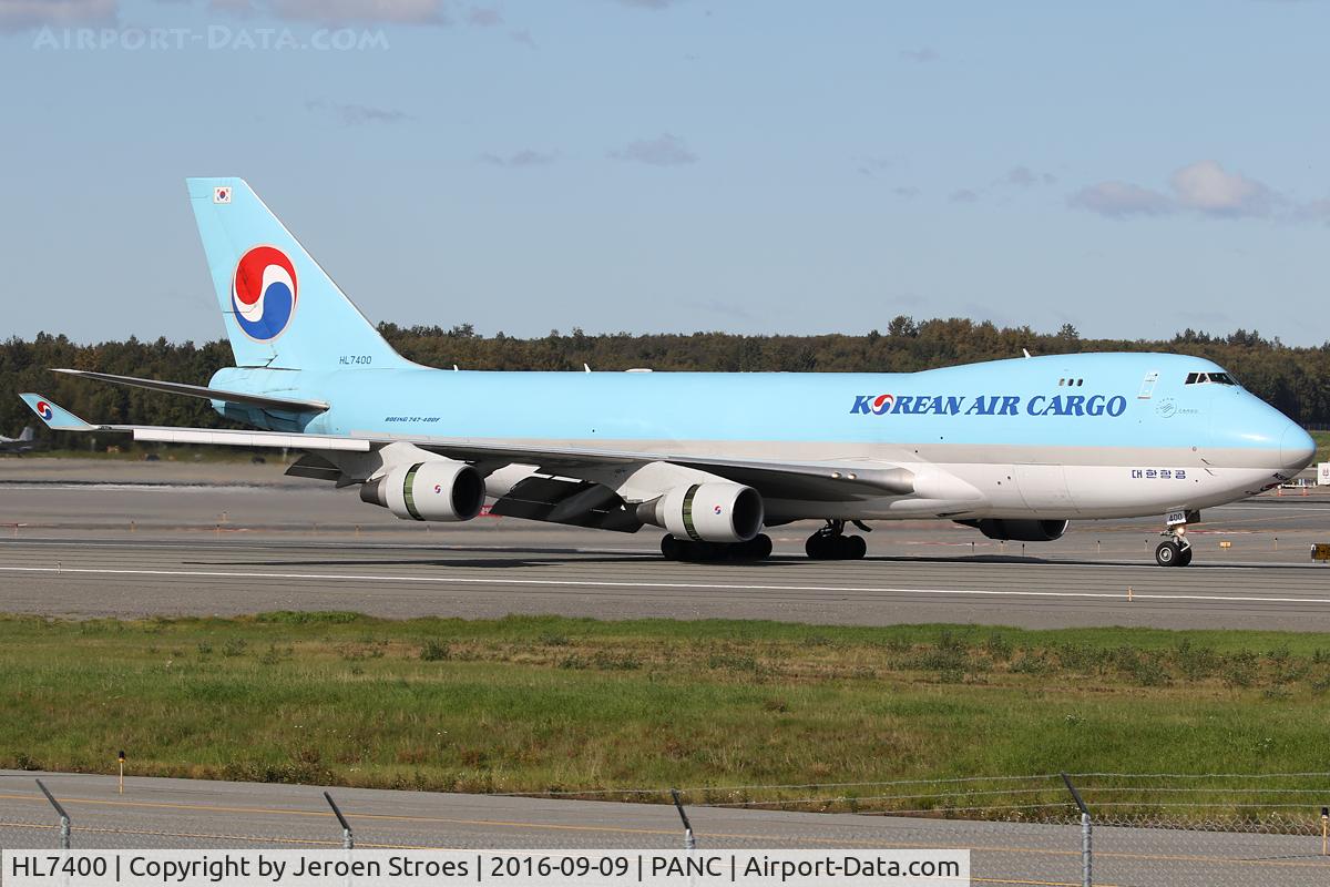HL7400, 2001 Boeing 747-4B5F/SCD C/N 26414, Anchorage