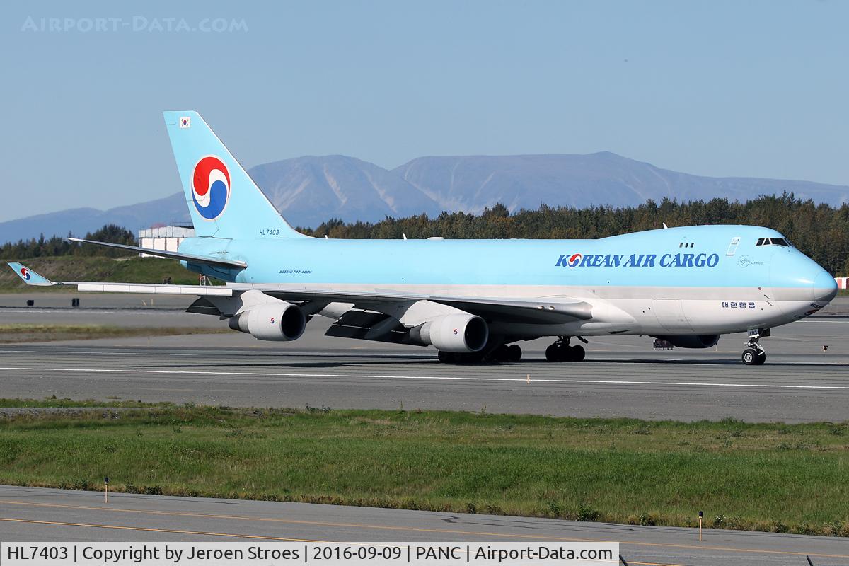 HL7403, 1998 Boeing 747-4B5F/SCD C/N 26408, Anchorage