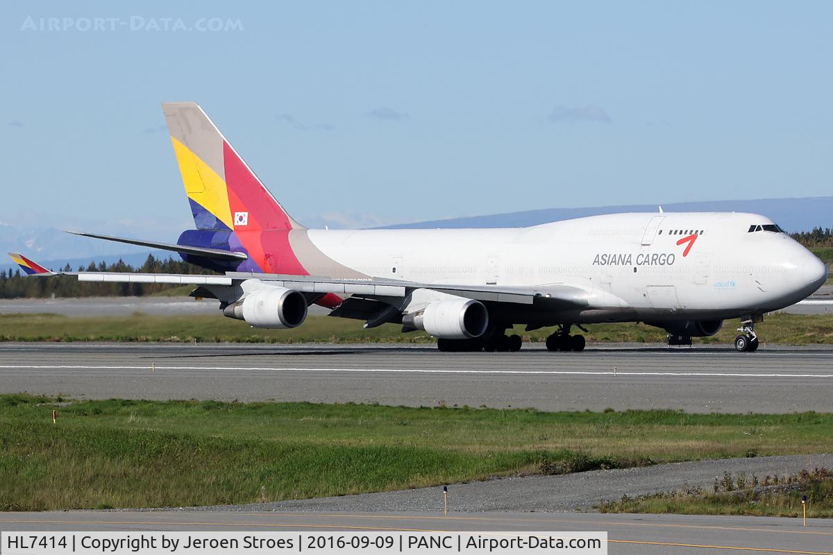 HL7414, 1991 Boeing 747-48EM(BDSF) C/N 25452, Anchorage