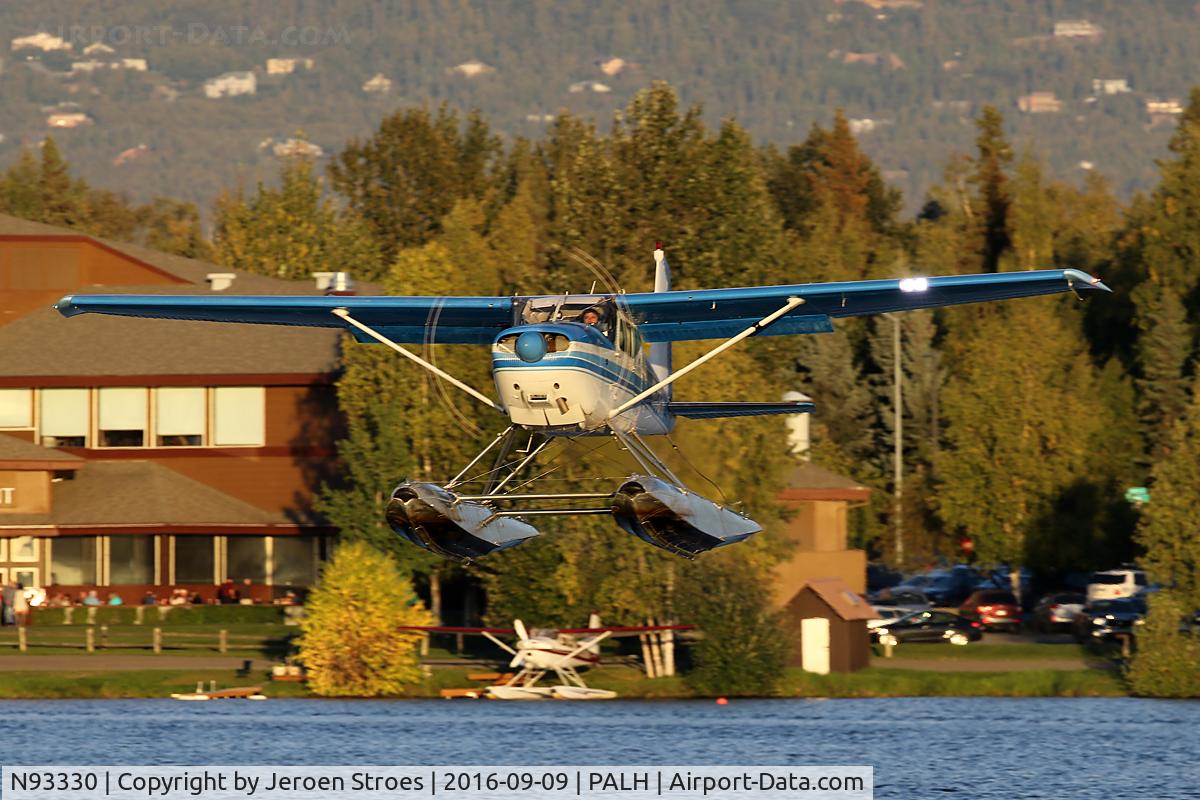 N93330, 1955 Cessna 180 C/N 31731, Lake Hood