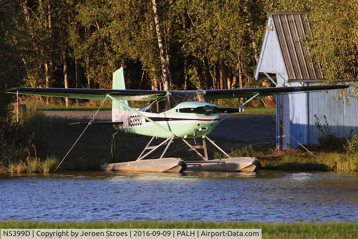 N5399D, 1958 Cessna 180A C/N 50299, Lake Hood