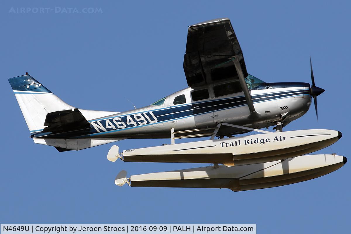 N4649U, 1979 Cessna U206G Stationair C/N U20605028, Lake Hood
