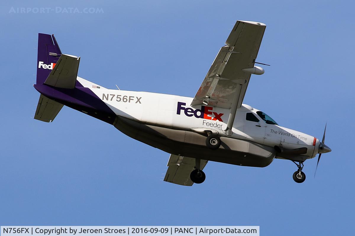 N756FX, 1996 Cessna 208B C/N 208B0532, Anchorage