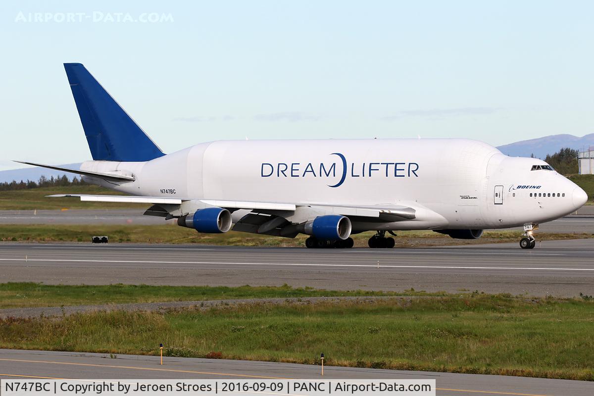 N747BC, 1992 Boeing 747-4J6 C/N 25879, Anchorage