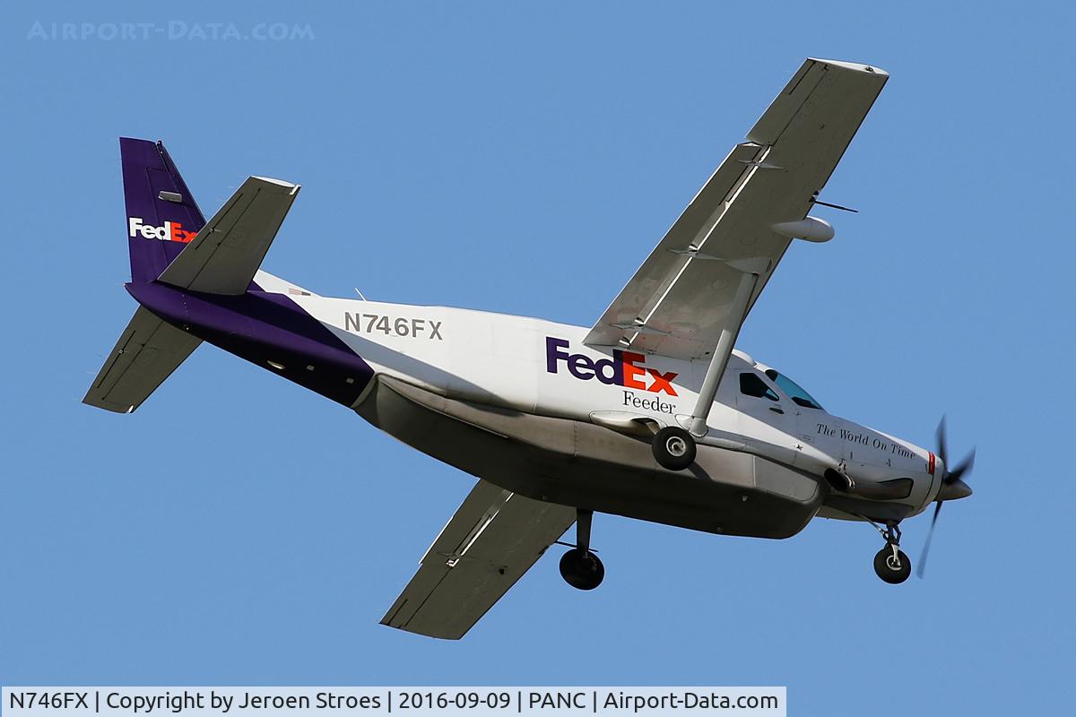 N746FX, 1995 Cessna 208B Super Cargomaster C/N 208B0498, Anchorage