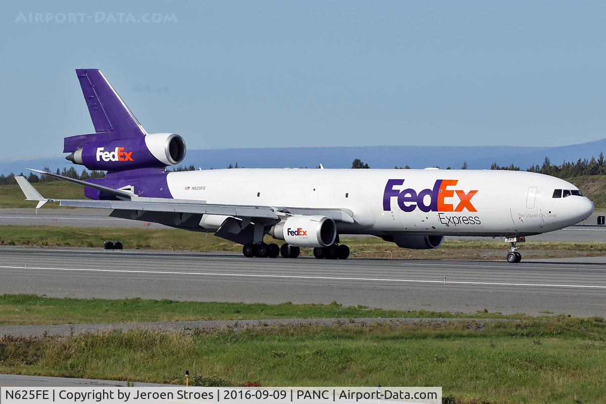 N625FE, 1996 McDonnell Douglas MD-11F C/N 48753, Anchorage