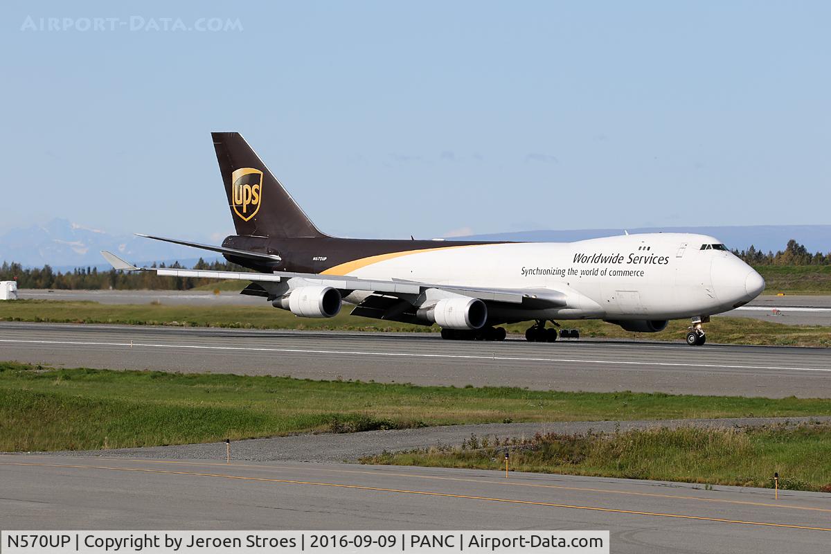 N570UP, 2007 Boeing 747-44AF C/N 35667, Anchorage
