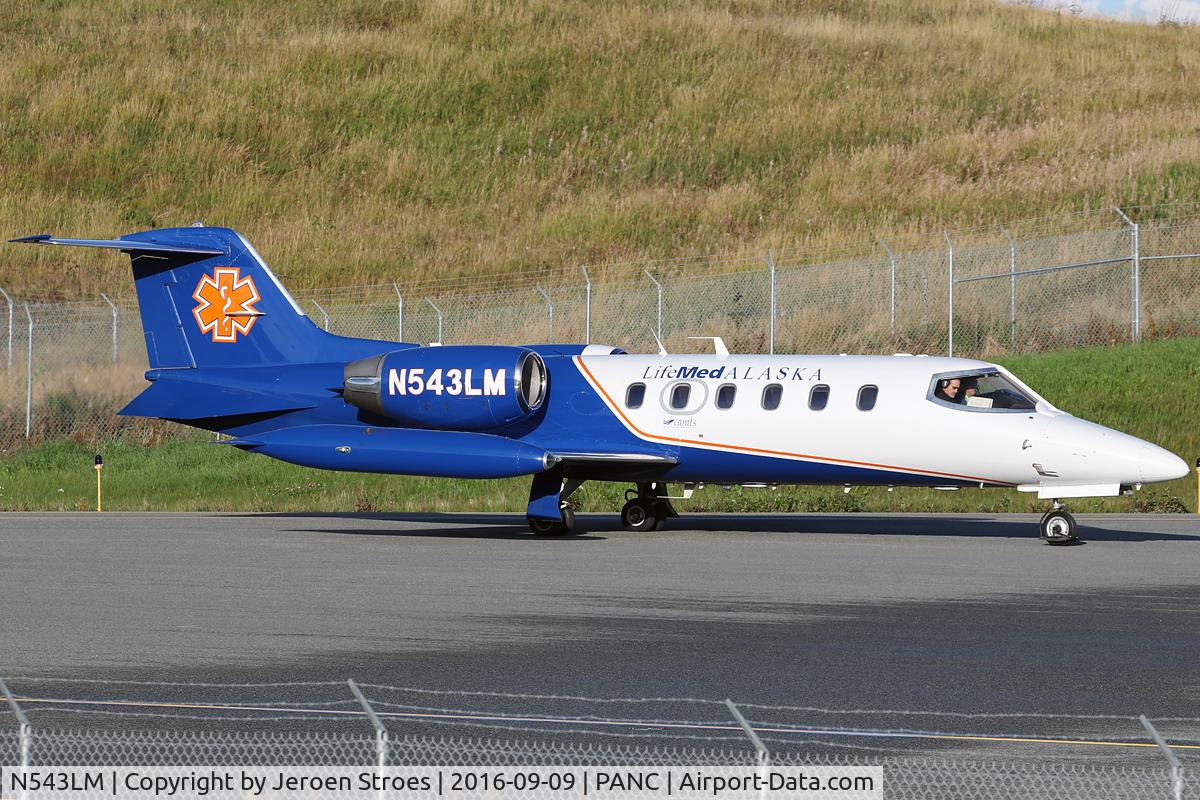 N543LM, 1981 Gates Learjet 35A C/N 426, Anchorage