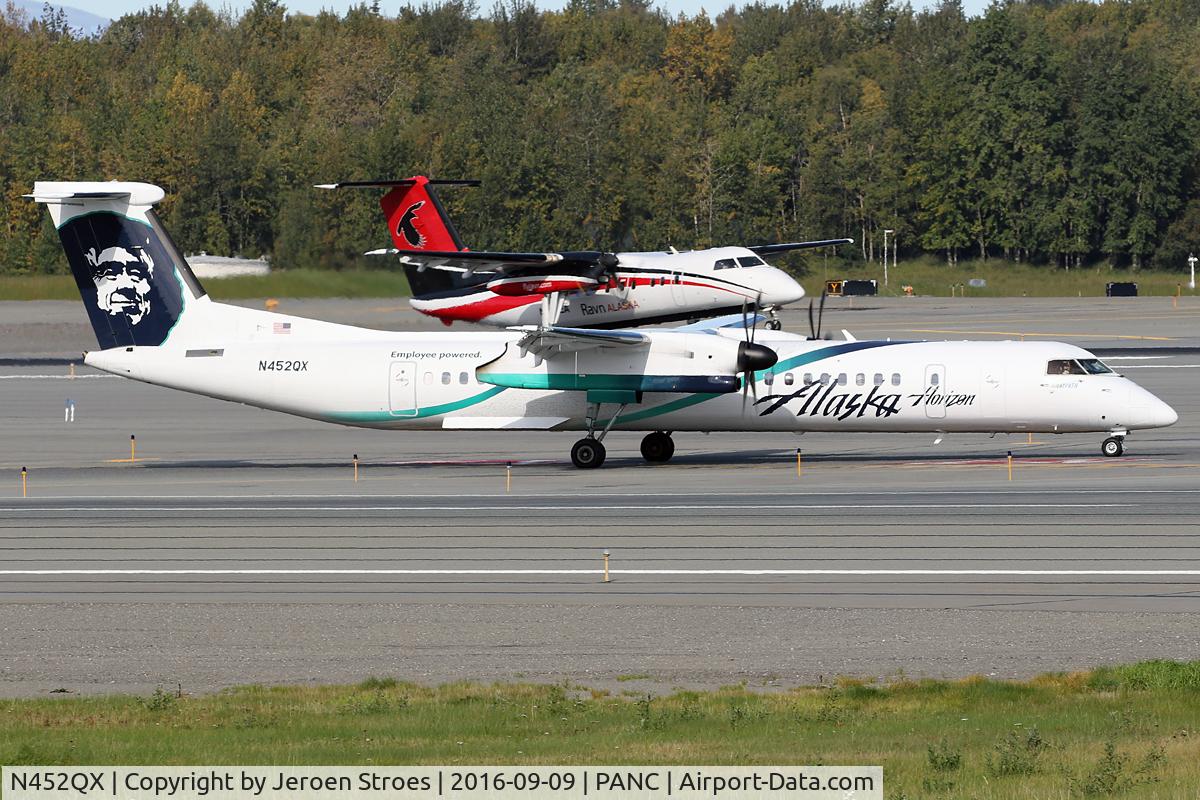 N452QX, 2013 De Havilland Canada DHC-8-402Q Dash 8 Dash 8 C/N 4459, Anchorage