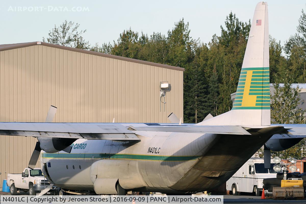 N401LC, 1975 Lockheed L-100-30 Hercules (L-382) C/N 382-4606, Anchorage