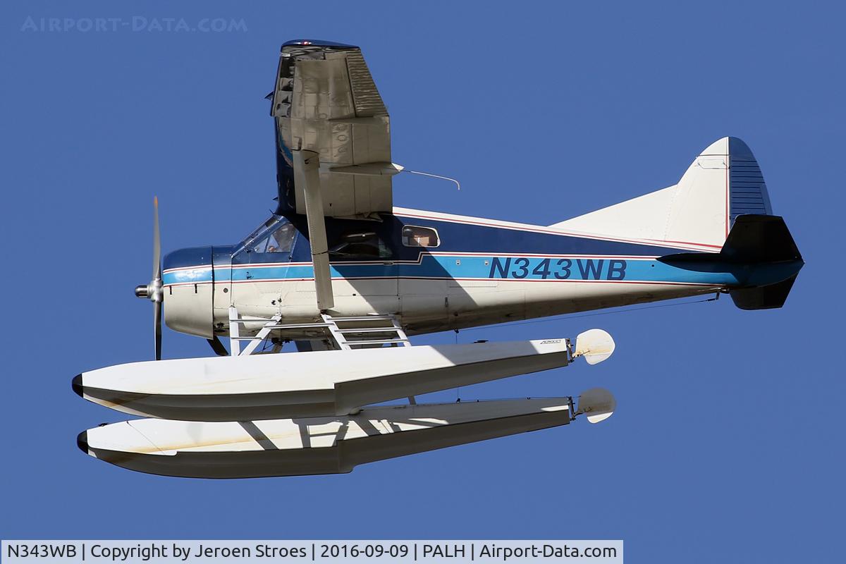 N343WB, 1955 De Havilland Canada U-6A Beaver C/N 1644, Lake Hood