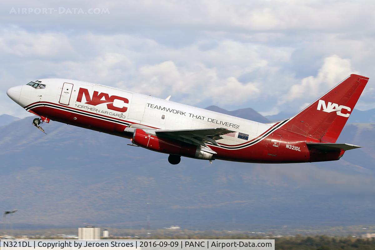 N321DL, 1984 Boeing 737-232 C/N 23093, Anchorage