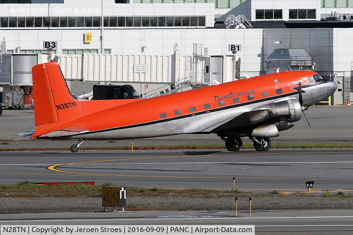 N28TN, 1952 Douglas R4D-8 C/N 43354, Anchorage
