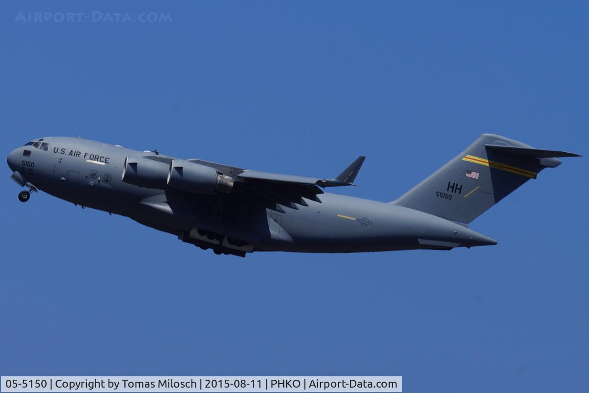 05-5150, 2005 Boeing C-17A Globemaster III C/N P-150, 