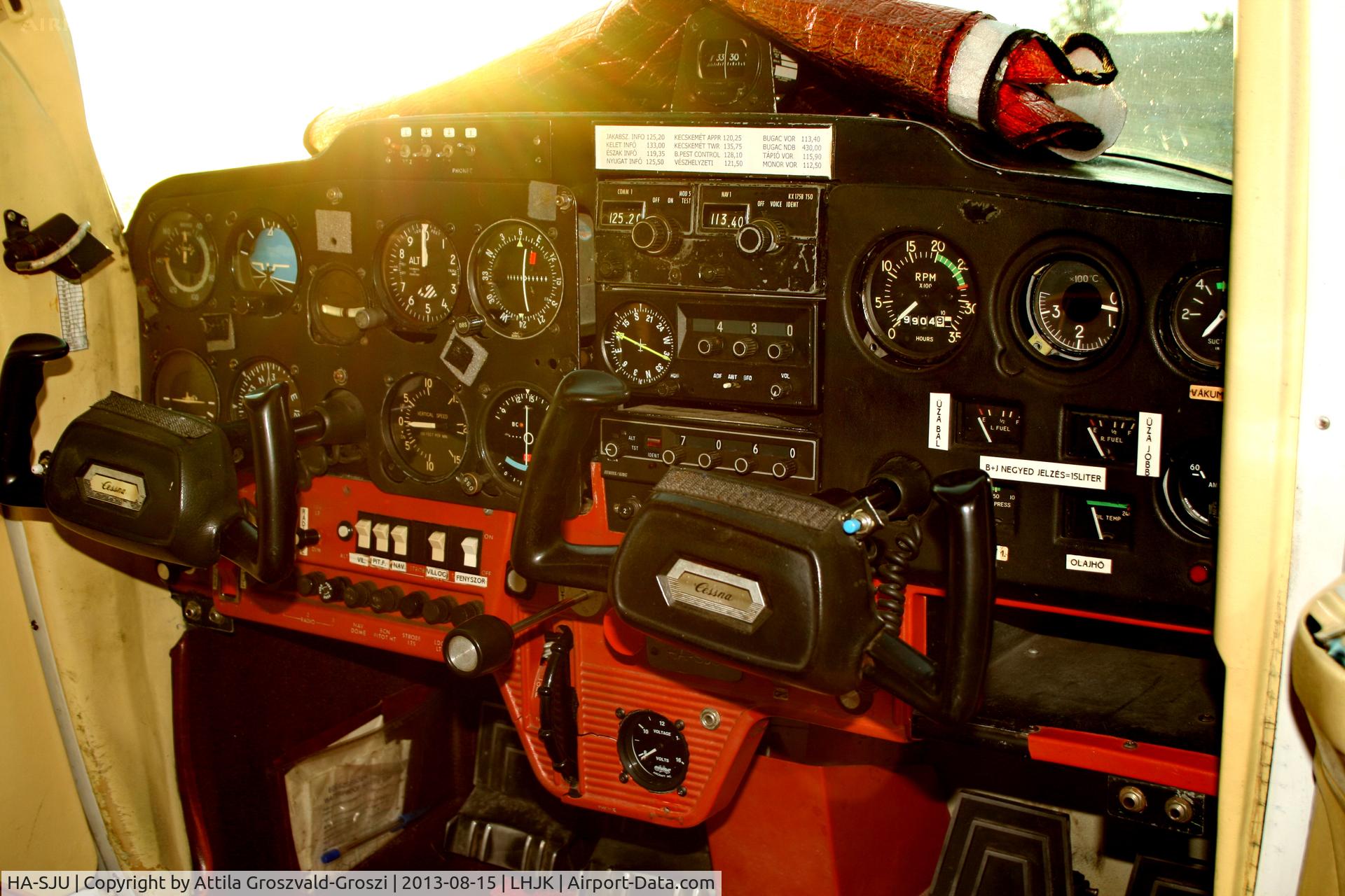 HA-SJU, Cessna 150M C/N 15076687, Jakabszállás Airport, Hungary