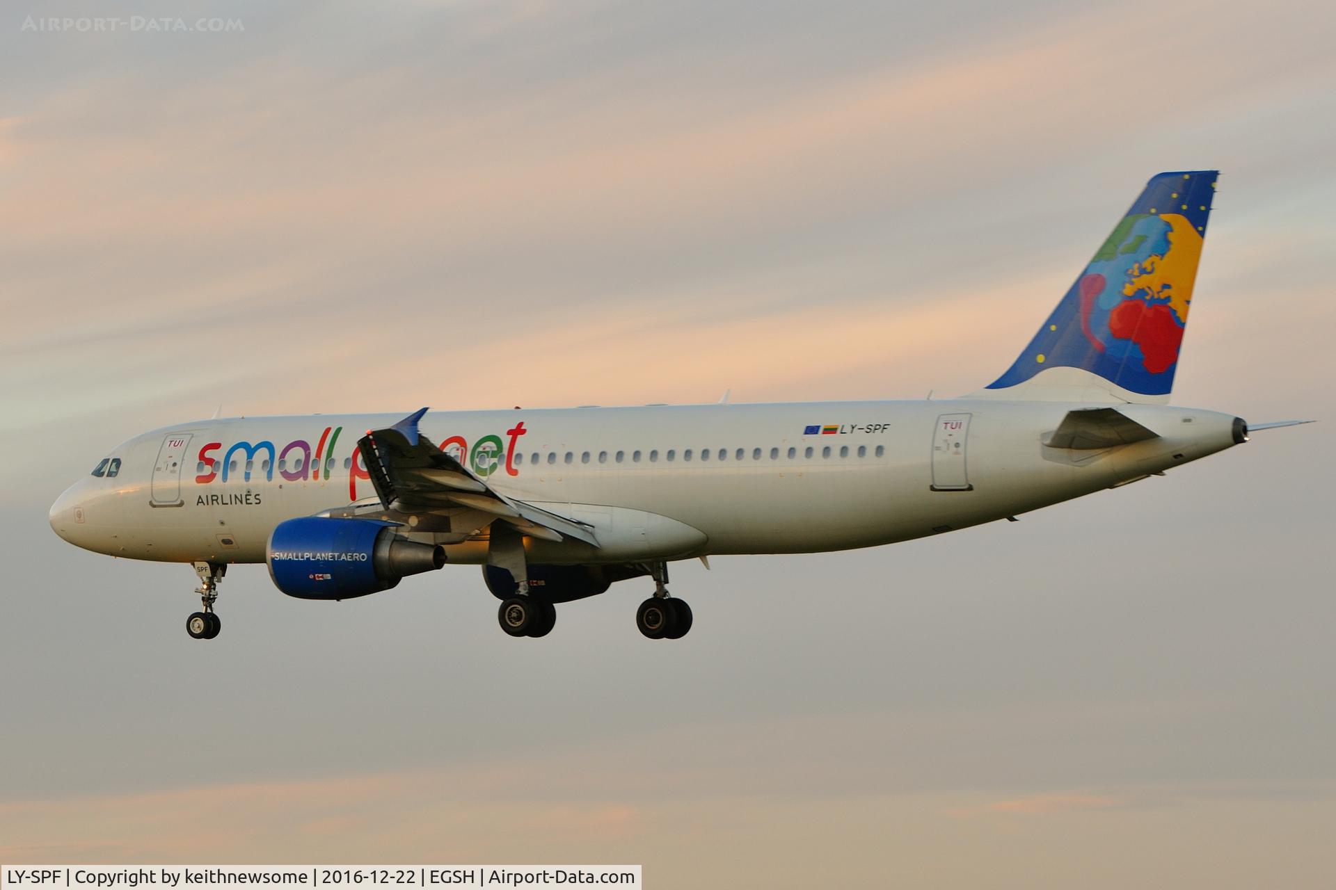 LY-SPF, 1999 Airbus A320-214 C/N 967, Nice Visitor.