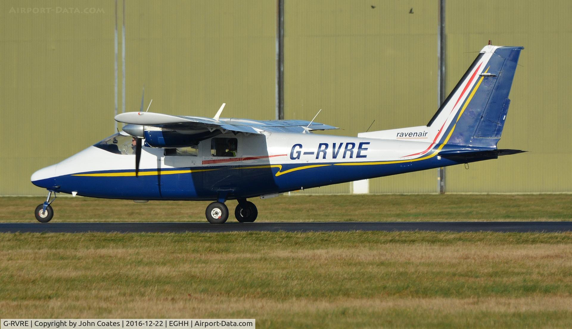 G-RVRE, 1975 Partenavia P-68B C/N 57, Departing 26