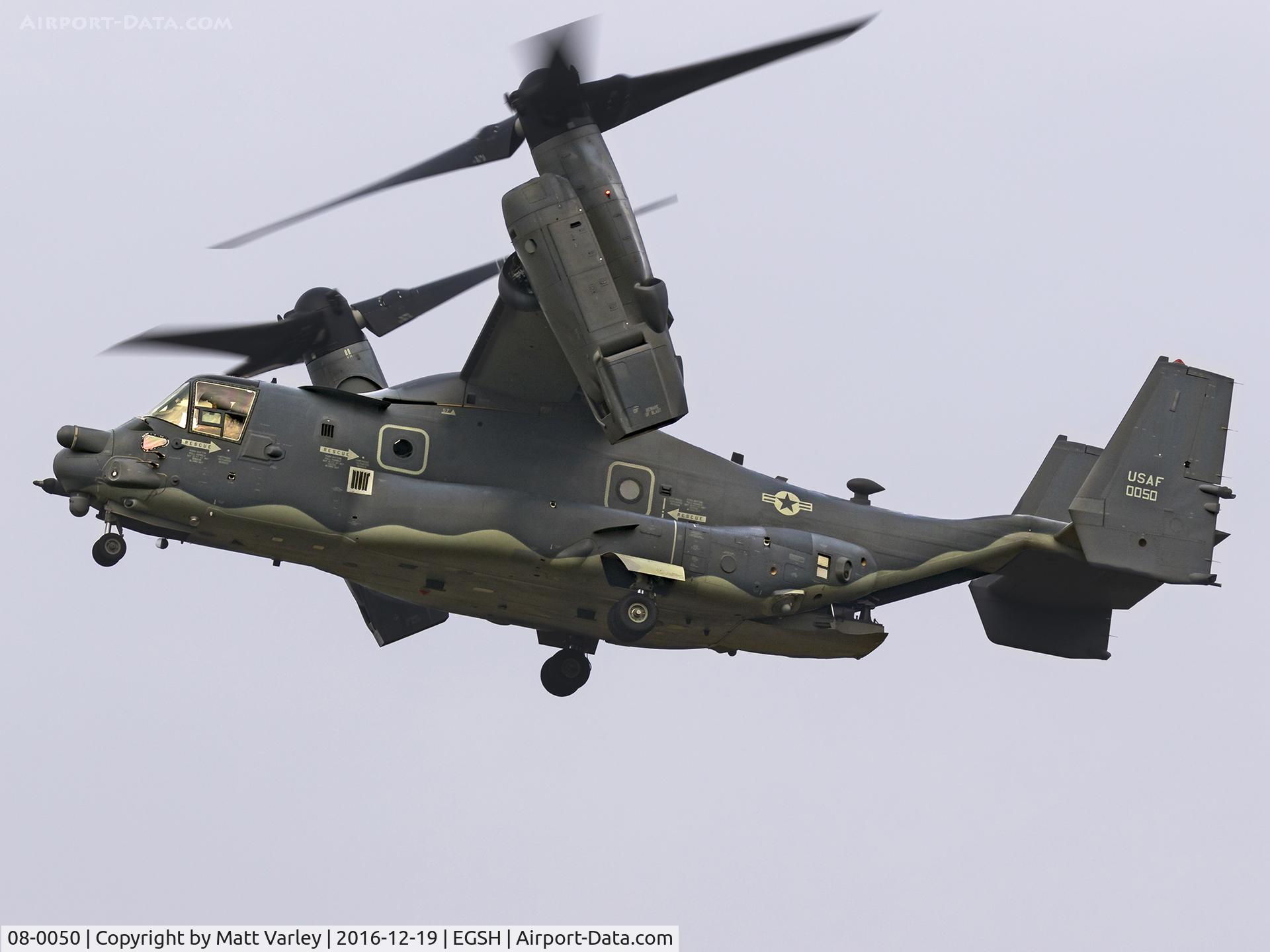 08-0050, 2008 Bell-Boeing CV-22B Osprey C/N D1038, 