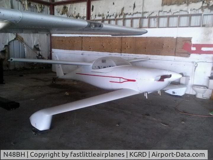 N48BH, 1984 QAC Quickie Q2 C/N 2335, Now owned by Fast Little Airplanes