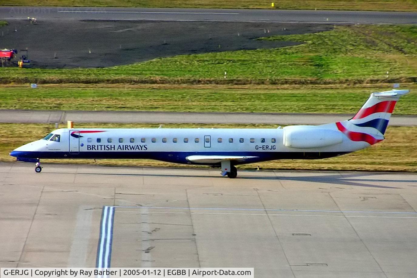 G-ERJG, 2001 Embraer EMB-145EP (ERJ-145EP) C/N 145394, Embraer ERJ-145EP [145394] (British Airways CitiExpress) Birmingham Int'l~G 12/01/2005