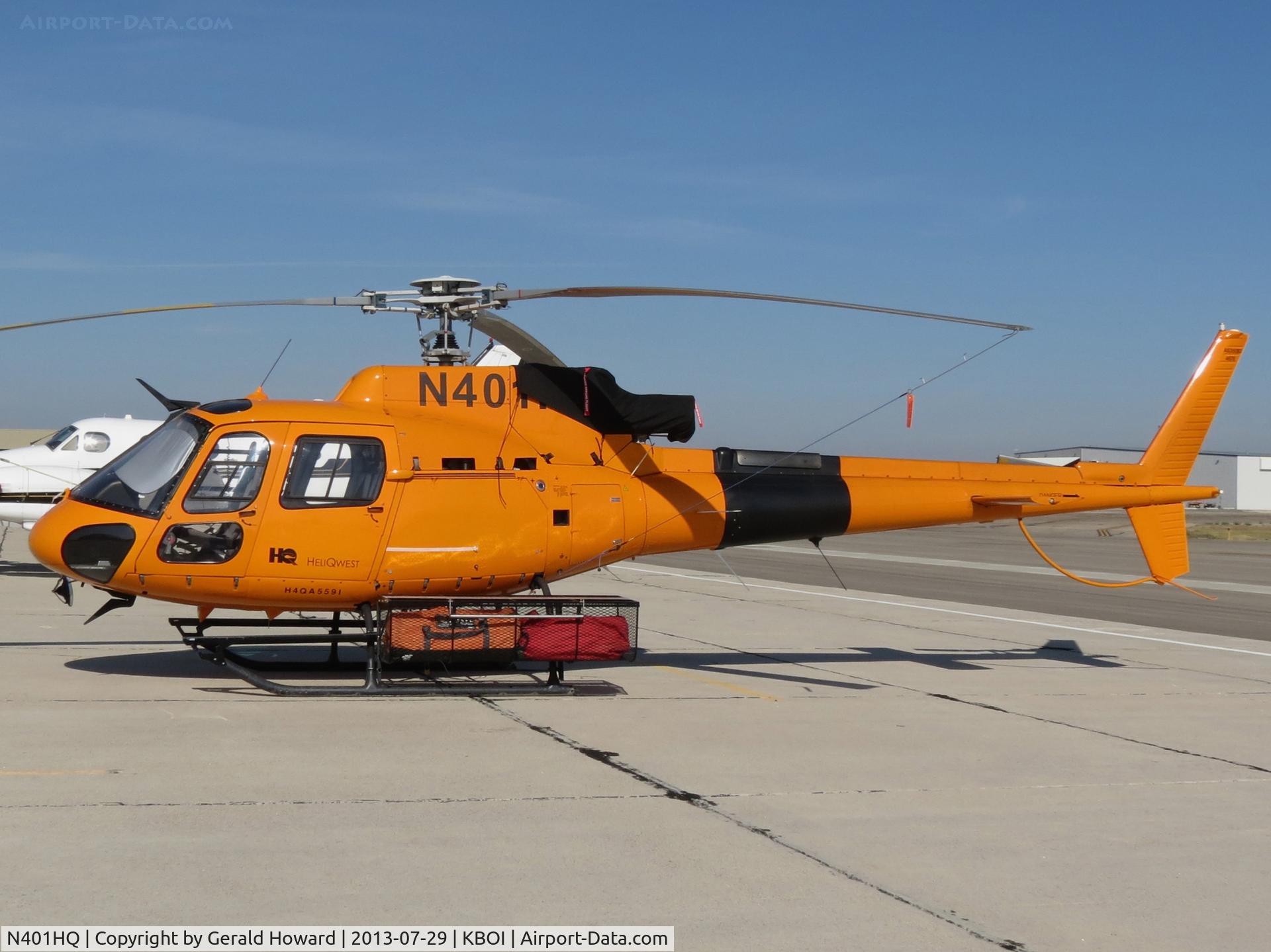 N401HQ, 2009 Eurocopter AS-350B-3 Ecureuil Ecureuil C/N 4678, Awaiting maintenance.