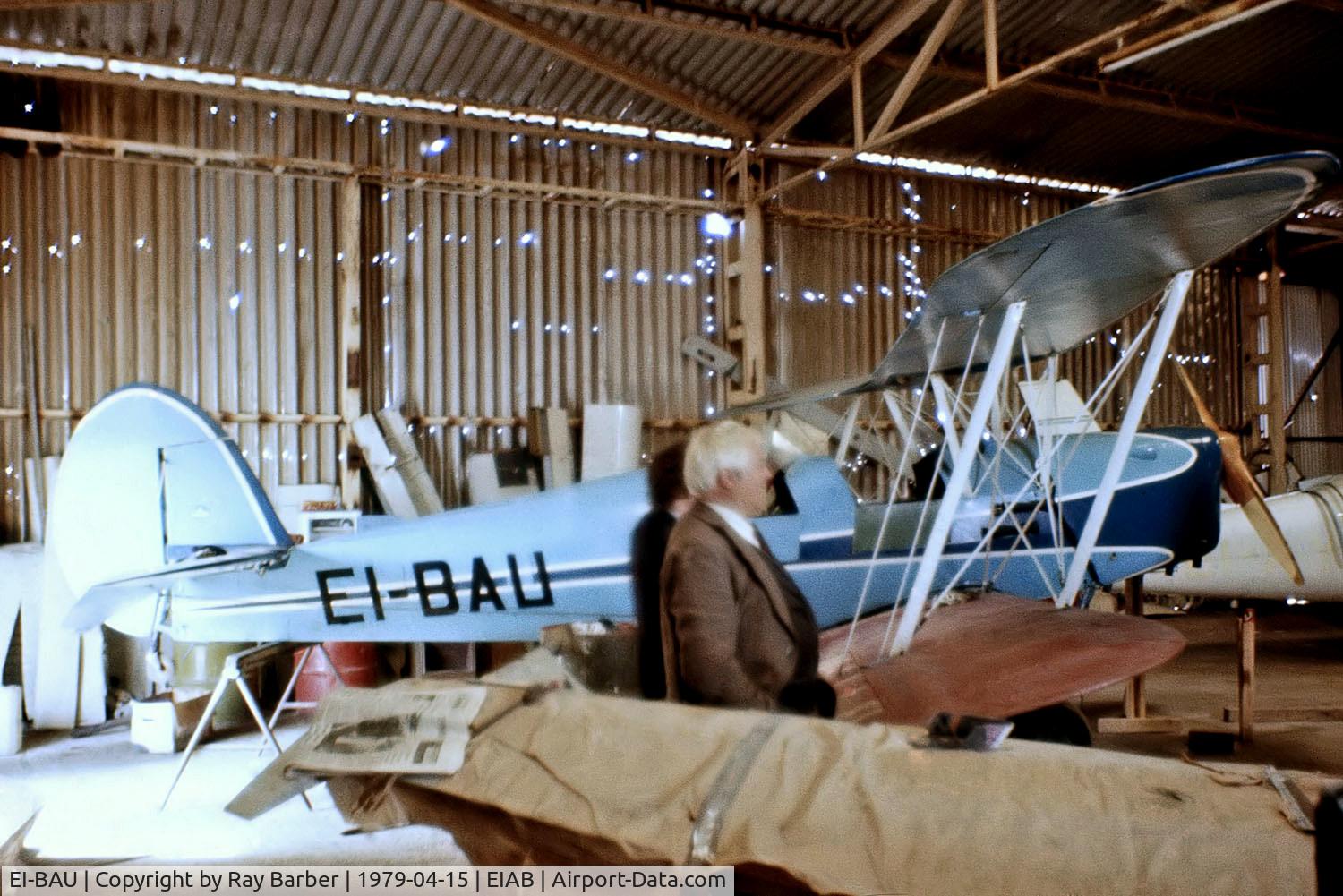 EI-BAU, 1949 Stampe-Vertongen SV-4C C/N 1096, AIA Stampe SV.4C [1096] Abbeyshrule~EI 15/04/1979. From a slide.