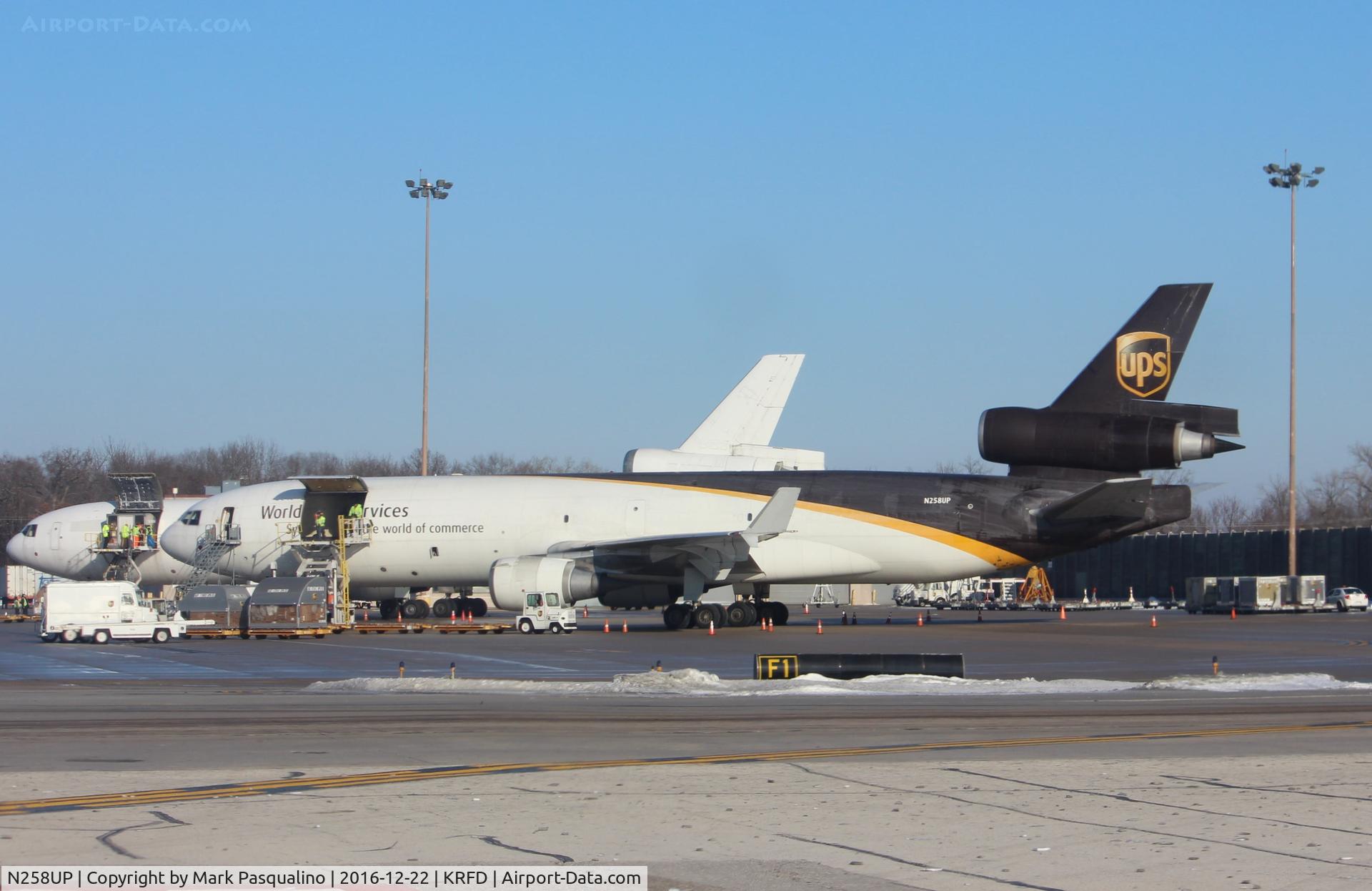 N258UP, 1991 McDonnell Douglas MD-11F C/N 48416, MD-11F