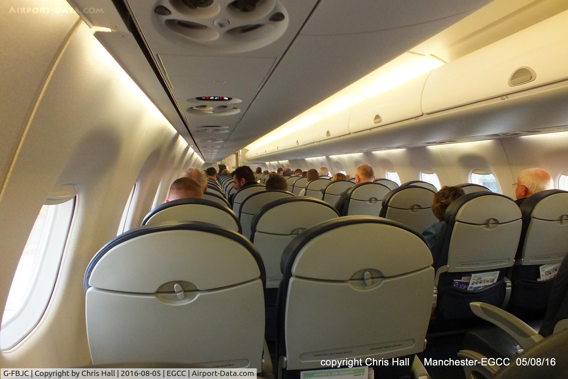 G-FBJC, 2011 Embraer 175STD (ERJ-170-200) C/N 17000328, on board for a flight to Aberdeen