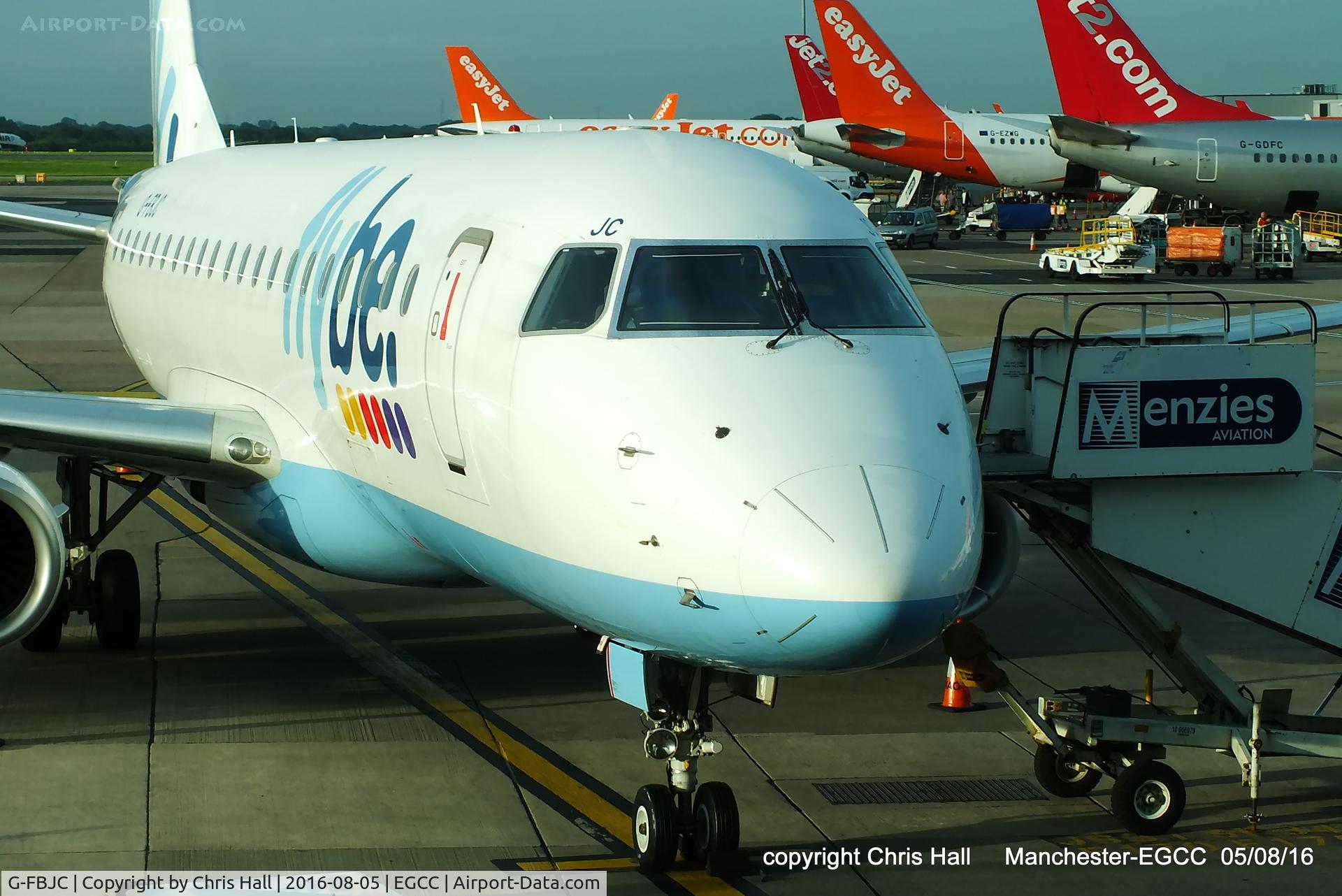 G-FBJC, 2011 Embraer 175STD (ERJ-170-200) C/N 17000328, waiting to board for our flight to Aberdeen