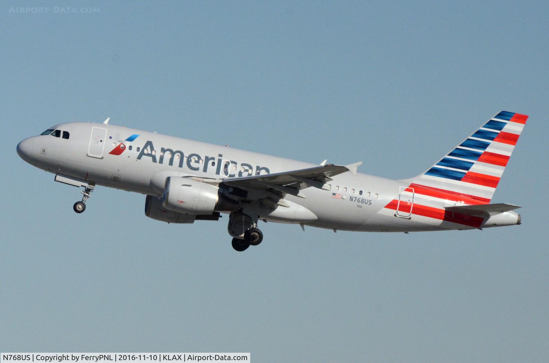 N768US, 2000 Airbus A319-112 C/N 1389, AA A319