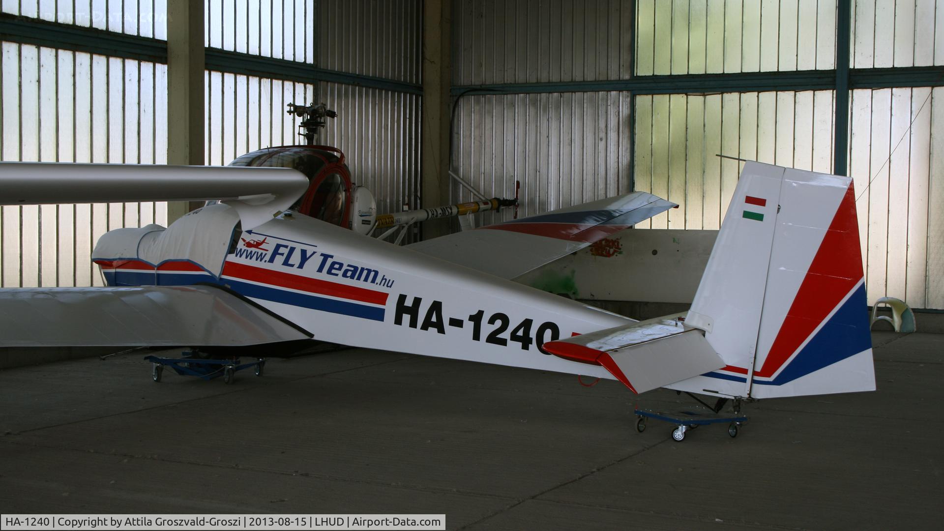 HA-1240, 1972 Scheibe SF-25C Falke C/N 4436, Szeged Airport, Hungary